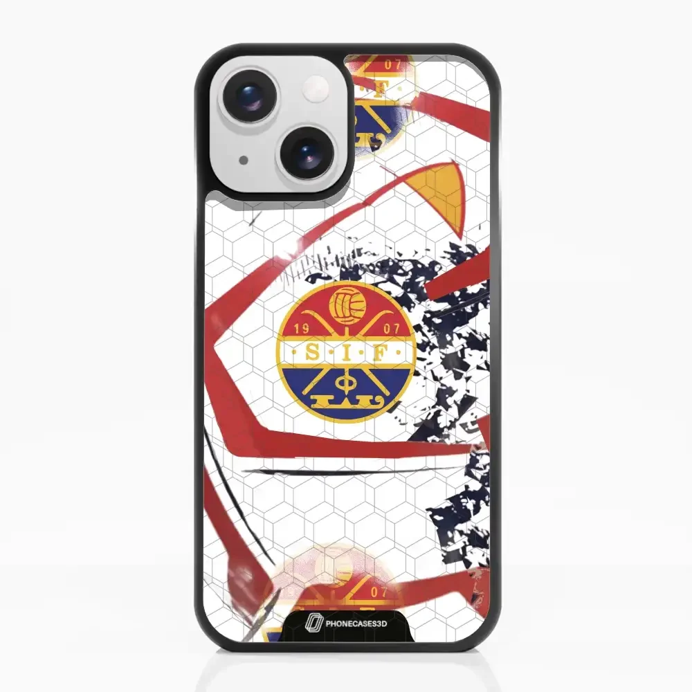 Strømsgodset Official 3D Phone Case Design Abstract football ball - Image 9