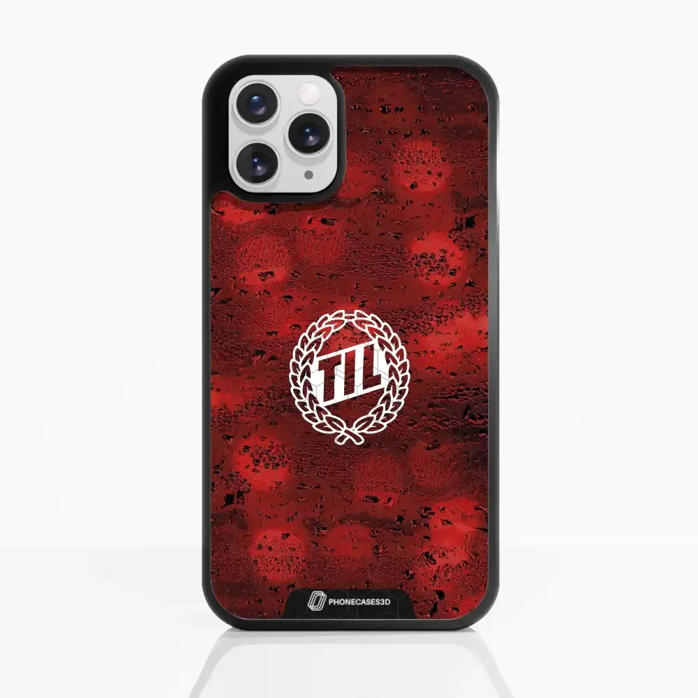 Tromsø IL Official 3D Phone Case Design Fogged glass effect - Image 2