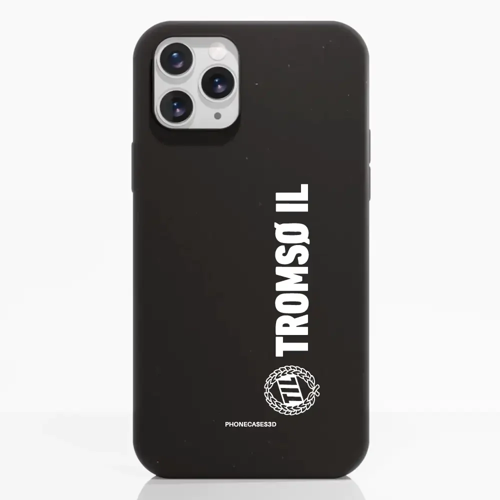 Tromsø IL Official Compostable Phone Case Design minimal white - Image 2