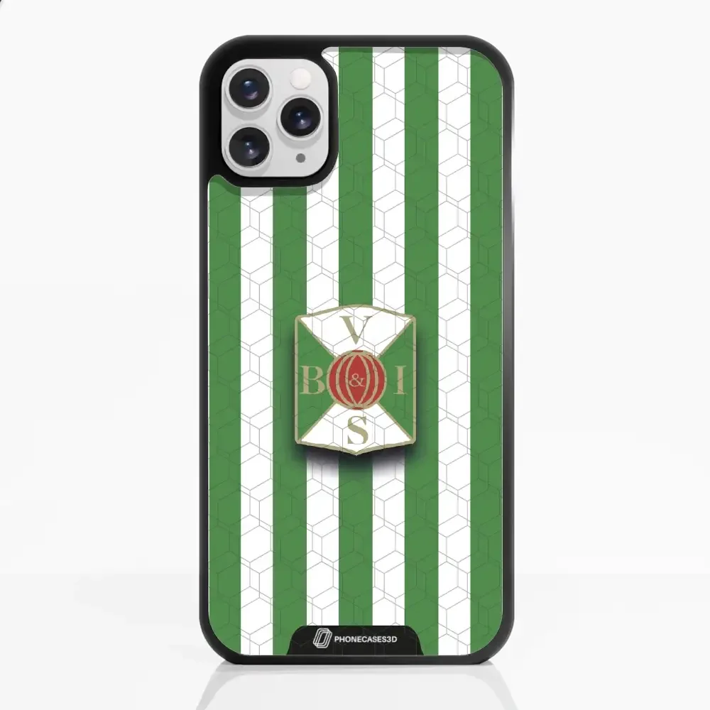 Varbergs BoIS FC Official 3D Phone Case White & Green - Image 3