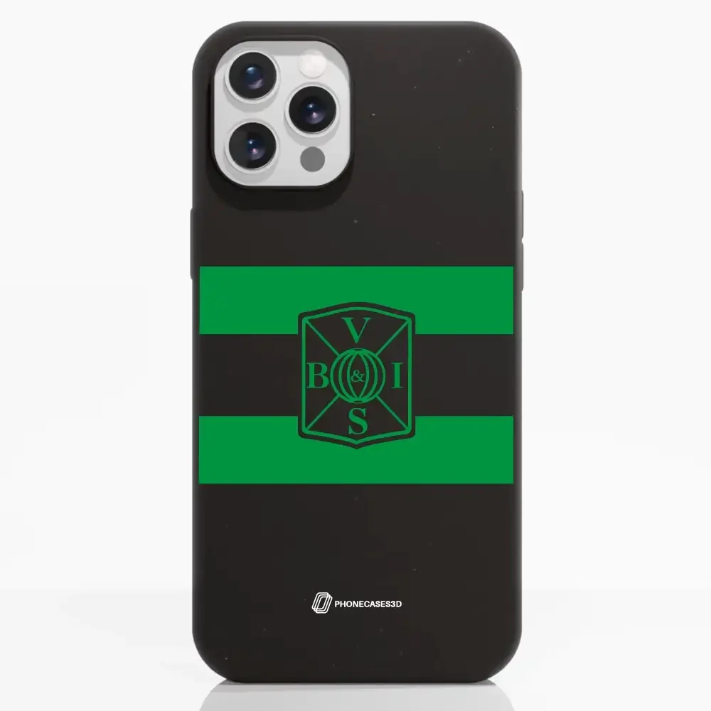 Varbergs BoIS FC Official Compostable Phone Case Green Shield - Image 5