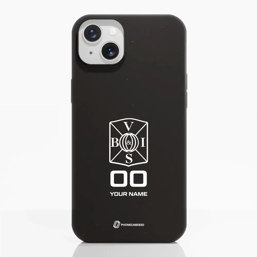 Varbergs BoIS FC Official Compostable Phone Case White shield - Image 10
