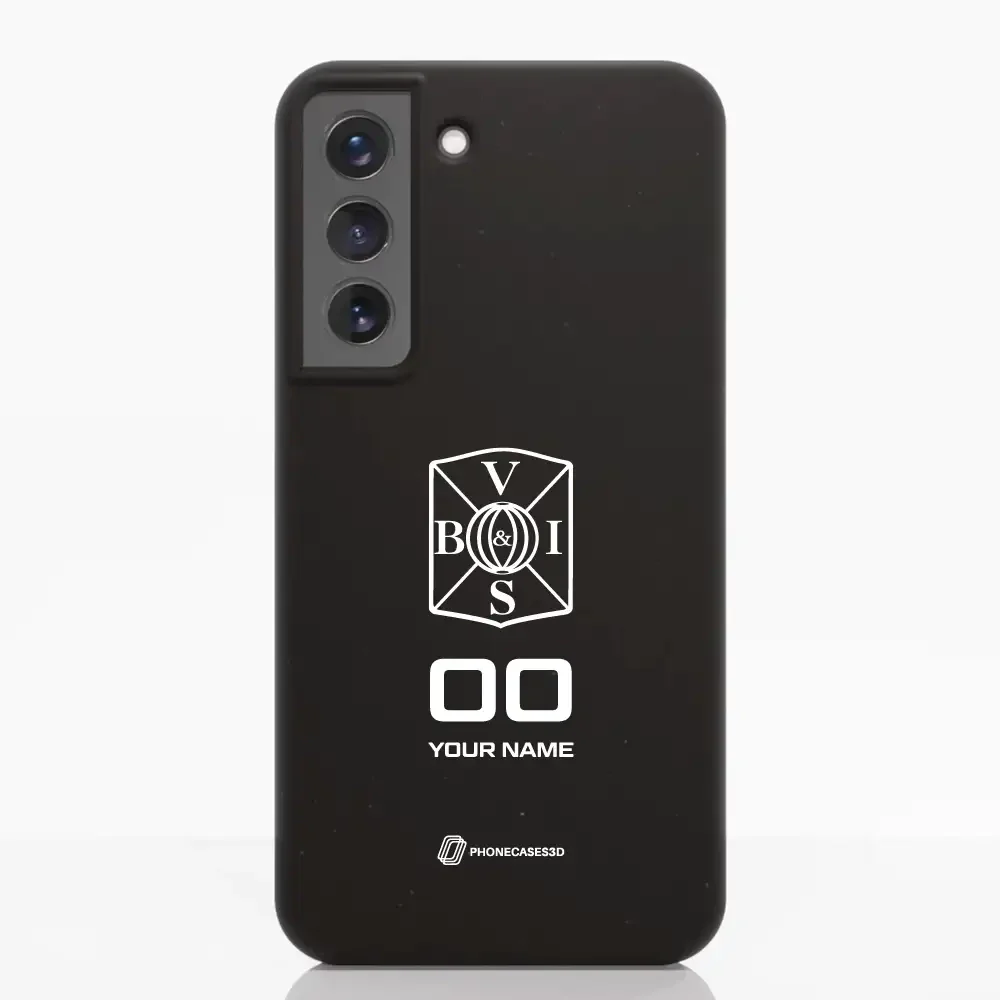 Varbergs BoIS FC Official Compostable Phone Case White shield - Image 32