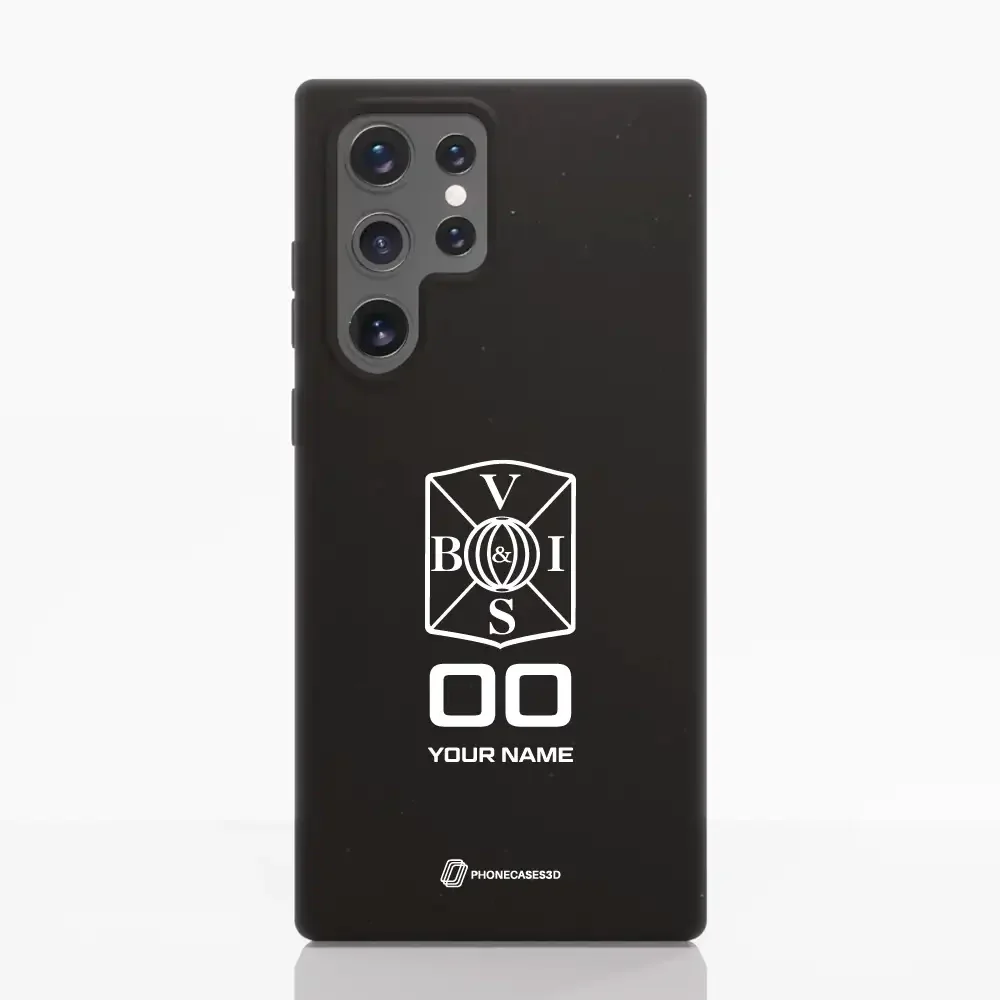 Varbergs BoIS FC Official Compostable Phone Case White shield - Image 37