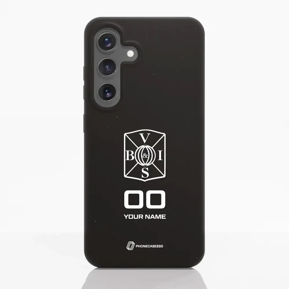 Varbergs BoIS FC Official Compostable Phone Case White shield - Image 38