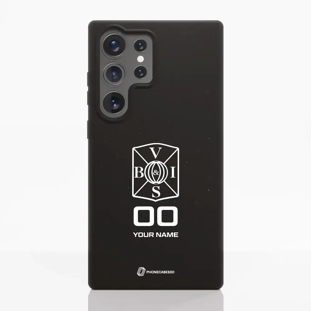 Varbergs BoIS FC Official Compostable Phone Case White shield - Image 40
