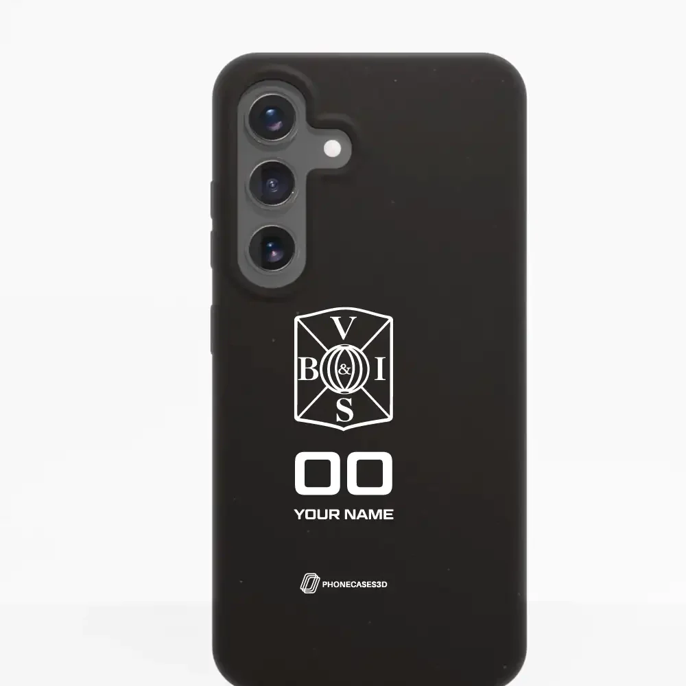 Varbergs BoIS FC Official Compostable Phone Case White shield - Image 41