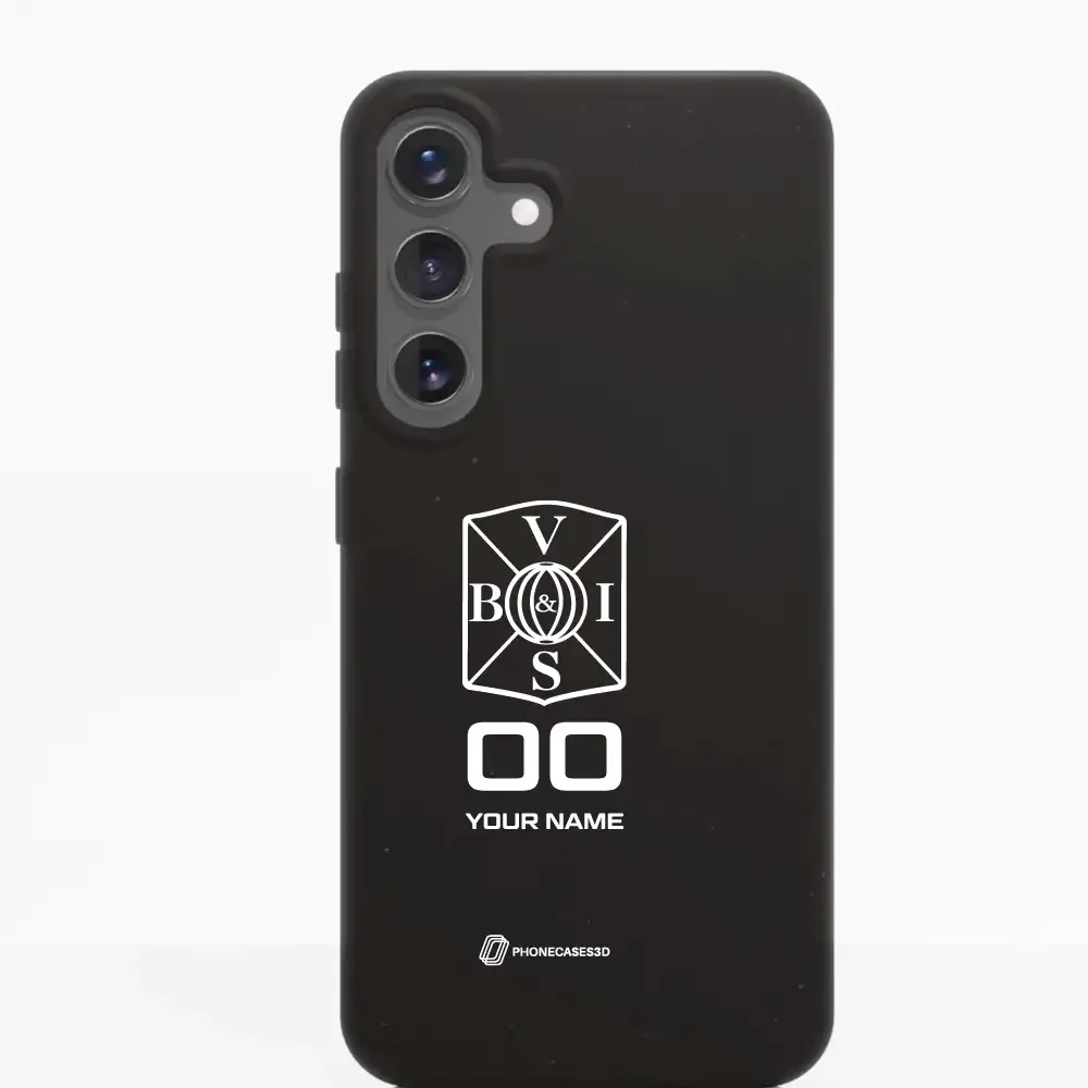 Varbergs BoIS FC Official Compostable Phone Case White shield - Image 42