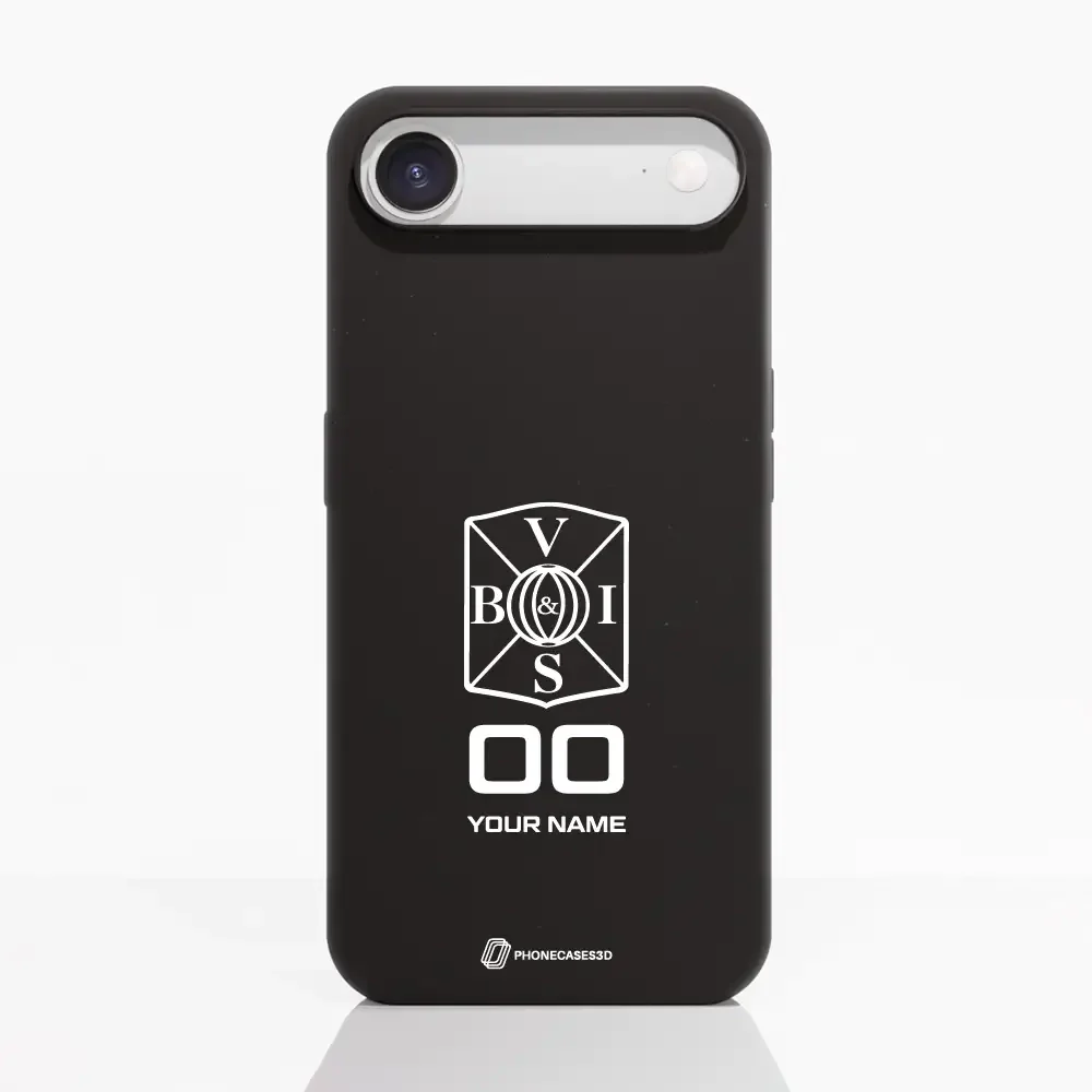 Varbergs BoIS FC Official Compostable Phone Case White shield - Image 45