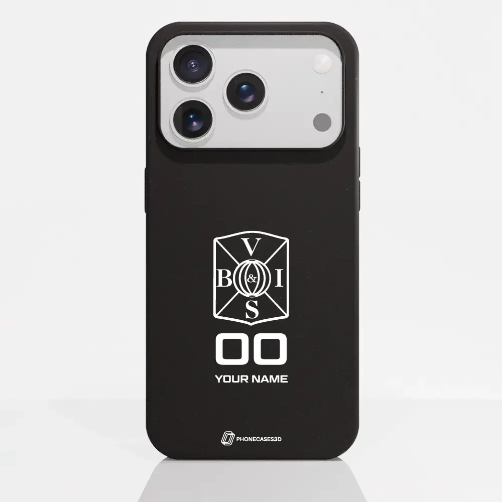 Varbergs BoIS FC Official Compostable Phone Case White shield - Image 47