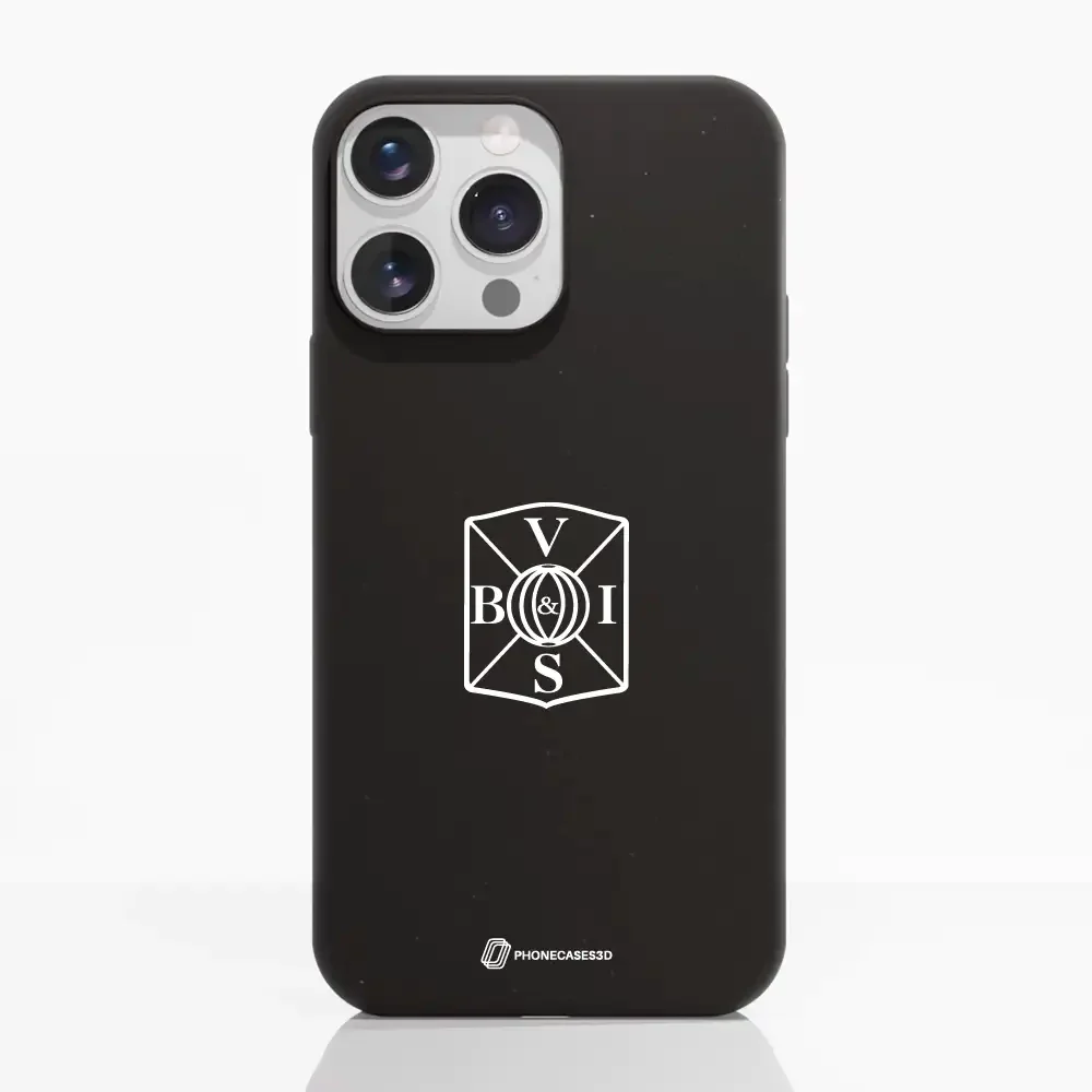Varbergs BoIS FC Official Compostable Phone Case White shield - Image 13