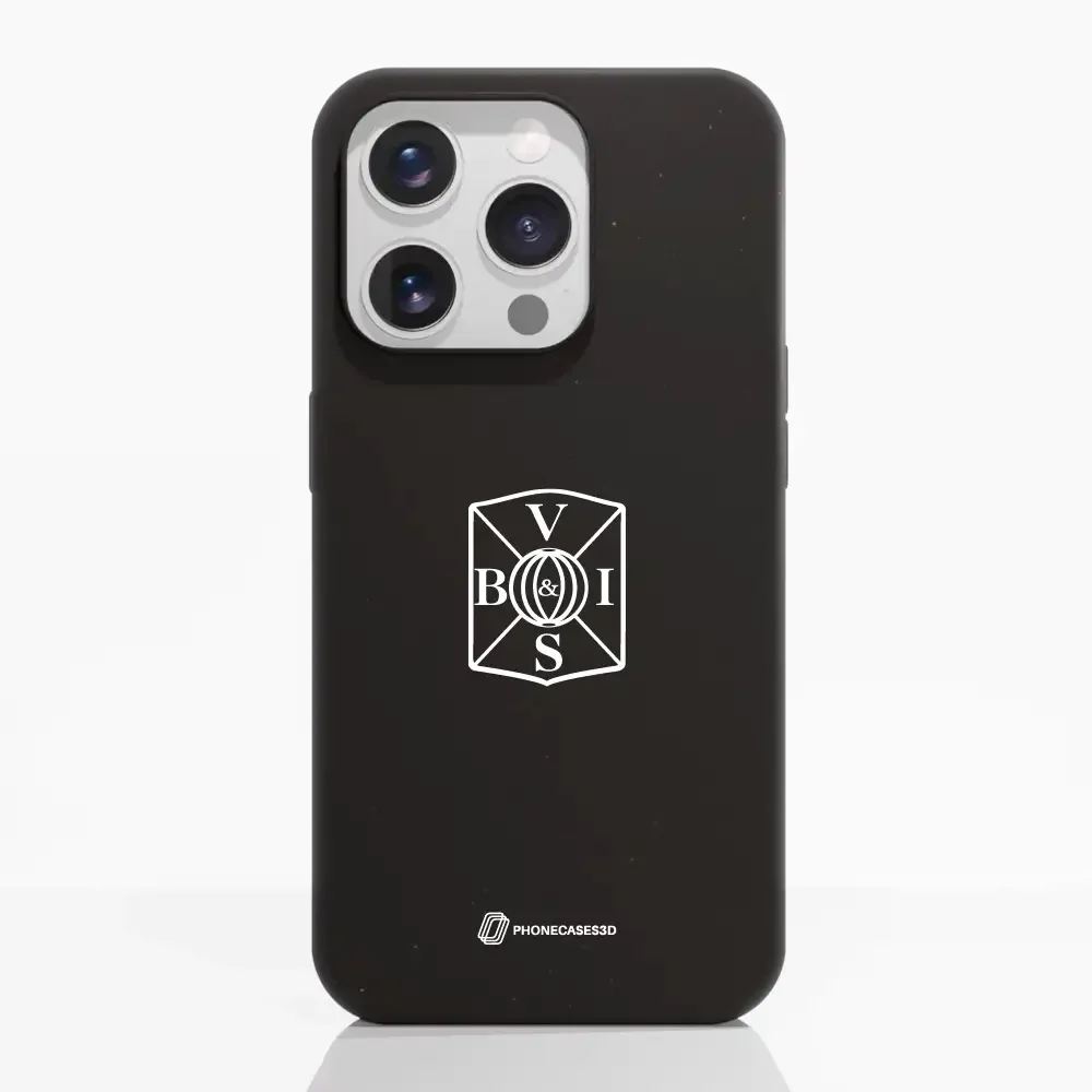 Varbergs BoIS FC Official Compostable Phone Case White shield - Image 16