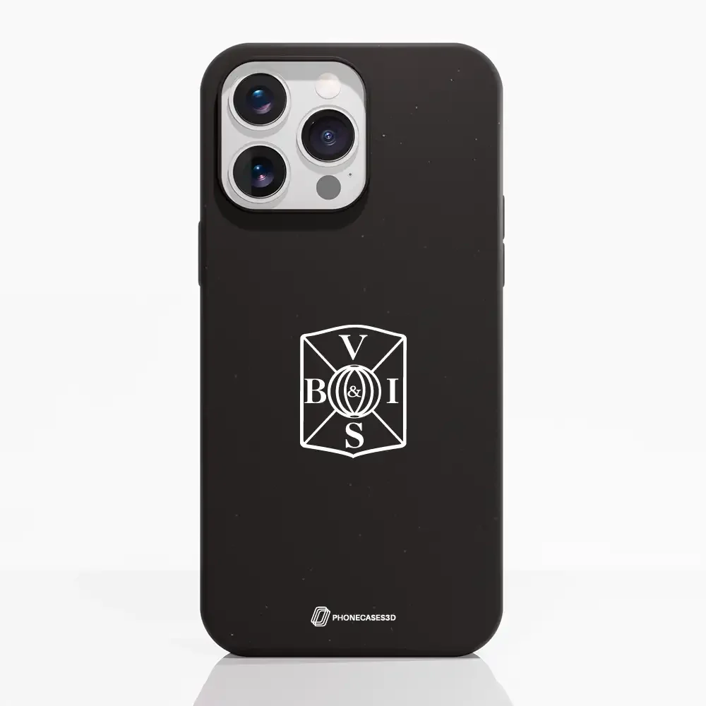 Varbergs BoIS FC Official Compostable Phone Case White shield - Image 22