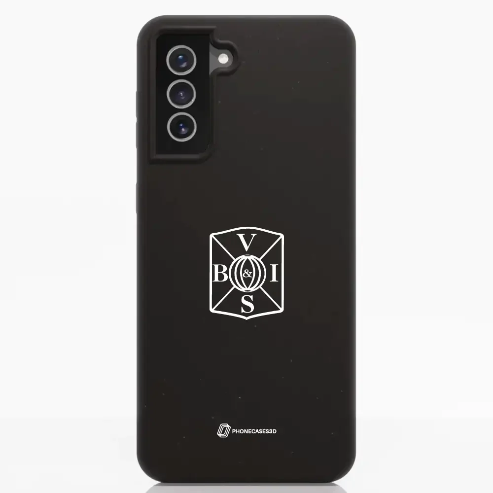 Varbergs BoIS FC Official Compostable Phone Case White shield - Image 31