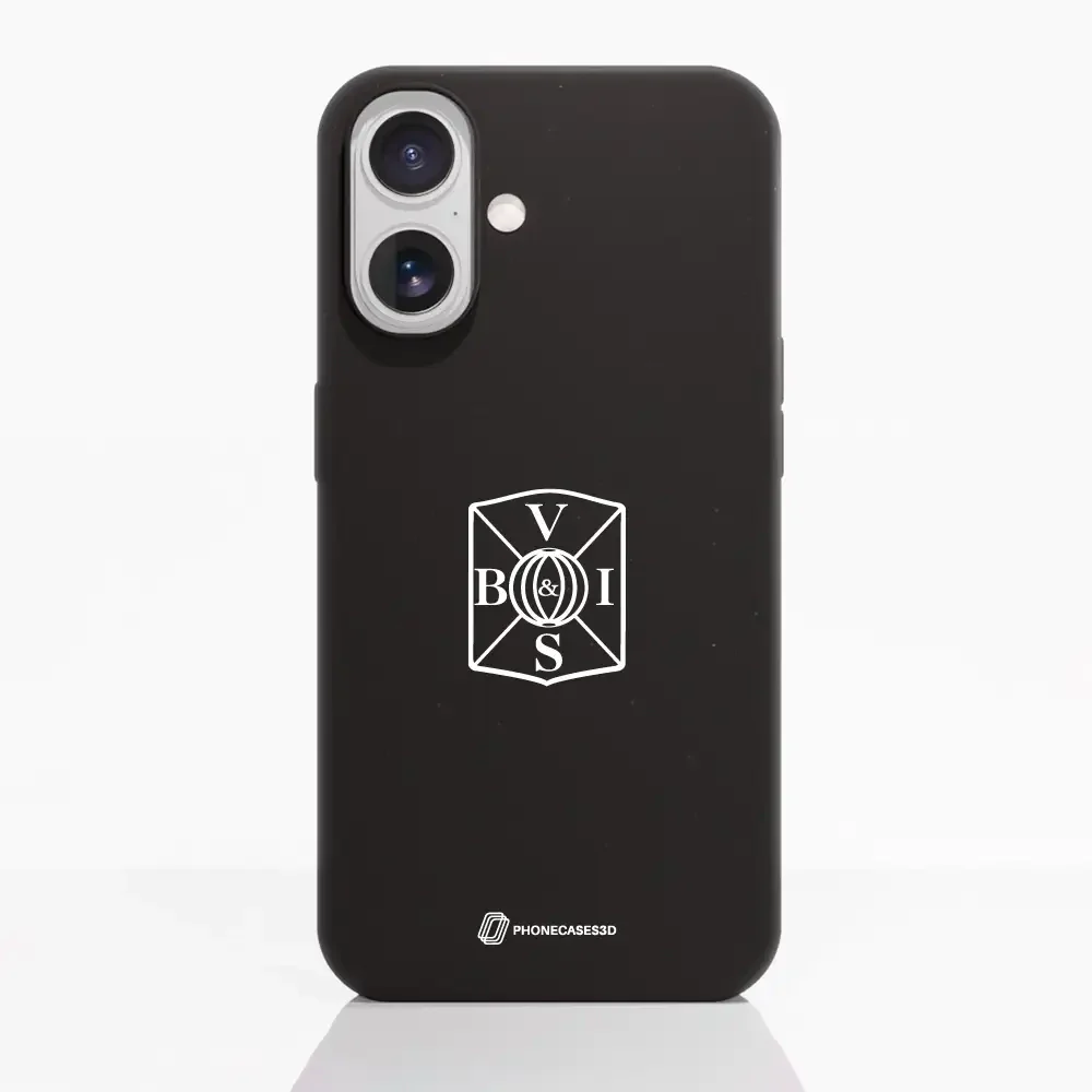 Varbergs BoIS FC Official Compostable Phone Case White shield - Image 45