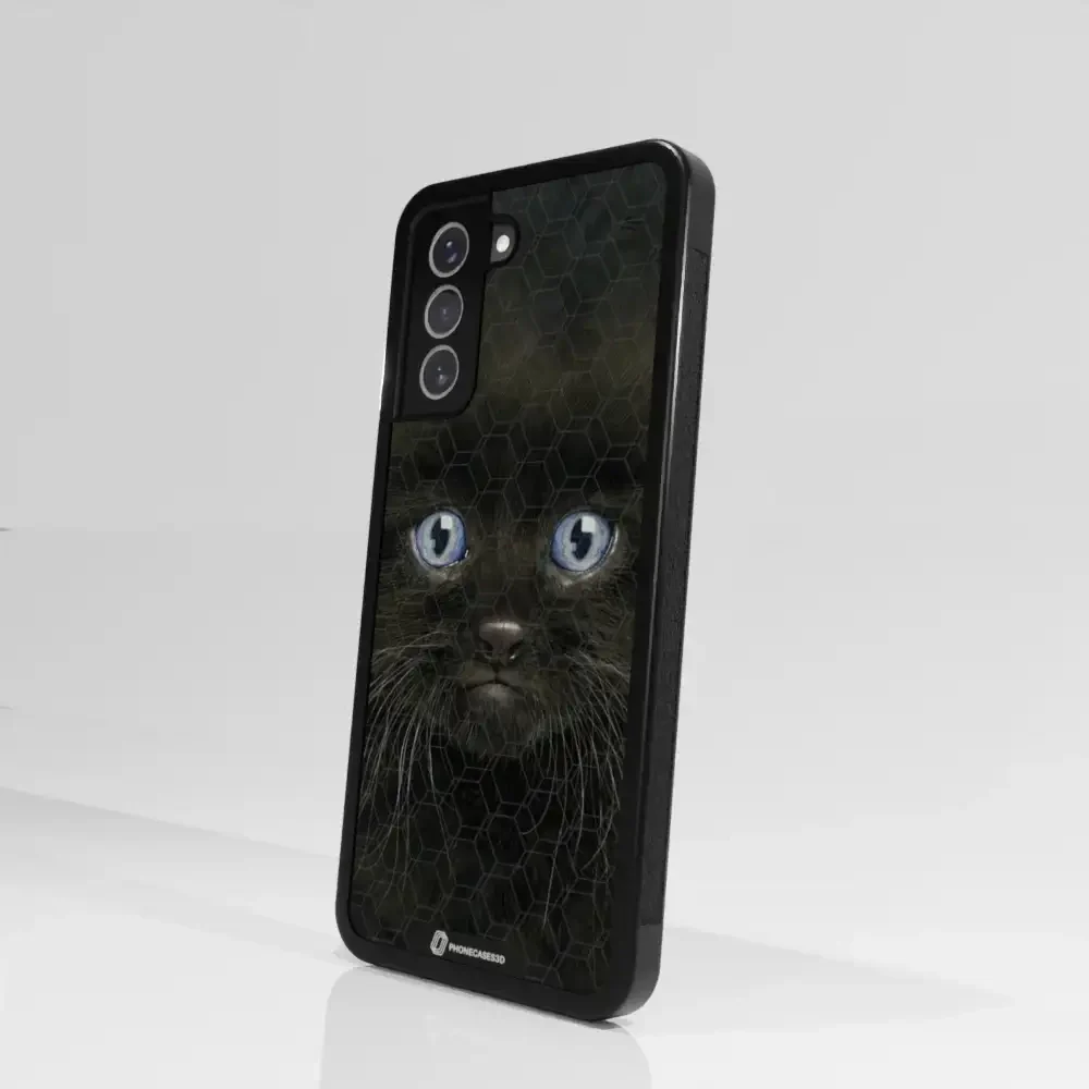 Vincent Hie Official 3D Phone Case Design Black Kitten - Image 104
