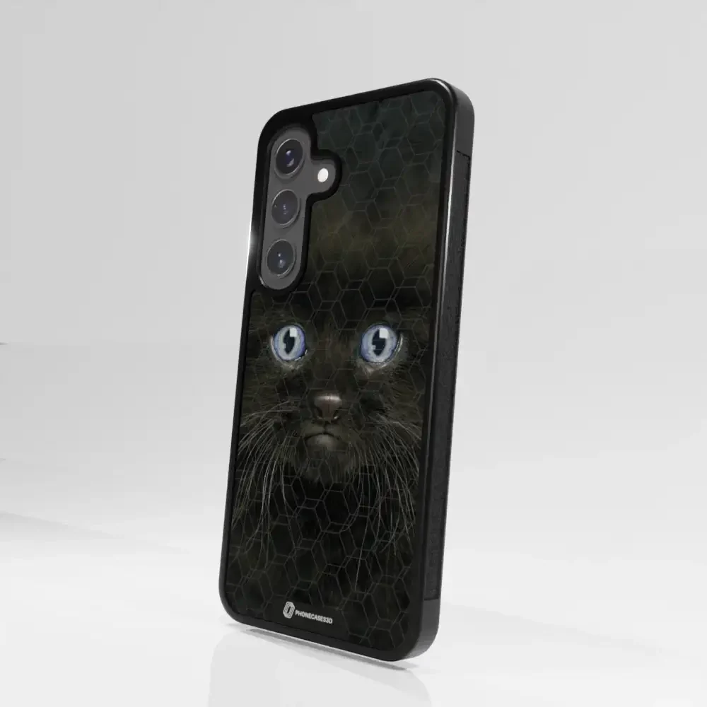 Vincent Hie Official 3D Phone Case Design Black Kitten - Image 112