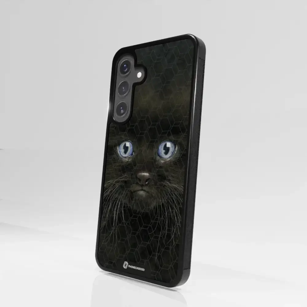 Vincent Hie Official 3D Phone Case Design Black Kitten - Image 116