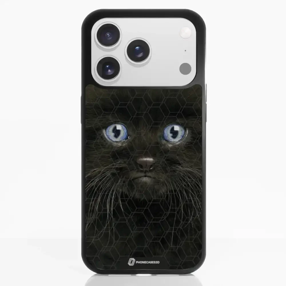 Vincent Hie Official 3D Phone Case Design Black Kitten - Image 27