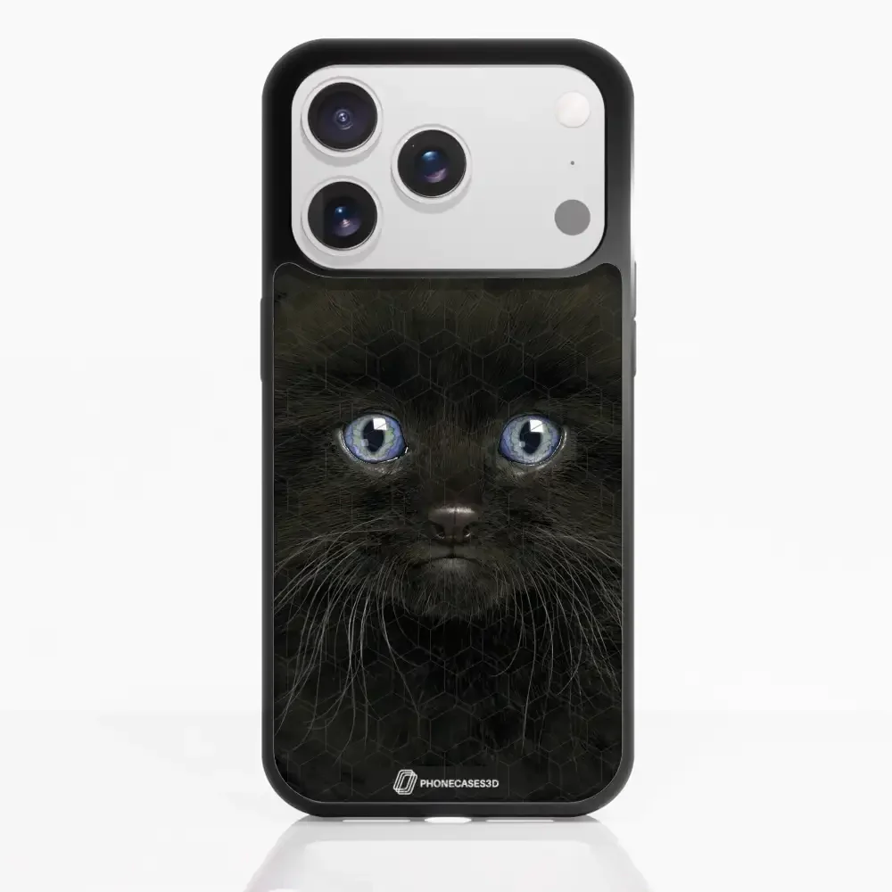 Vincent Hie Official 3D Phone Case Design Black Kitten - Image 28