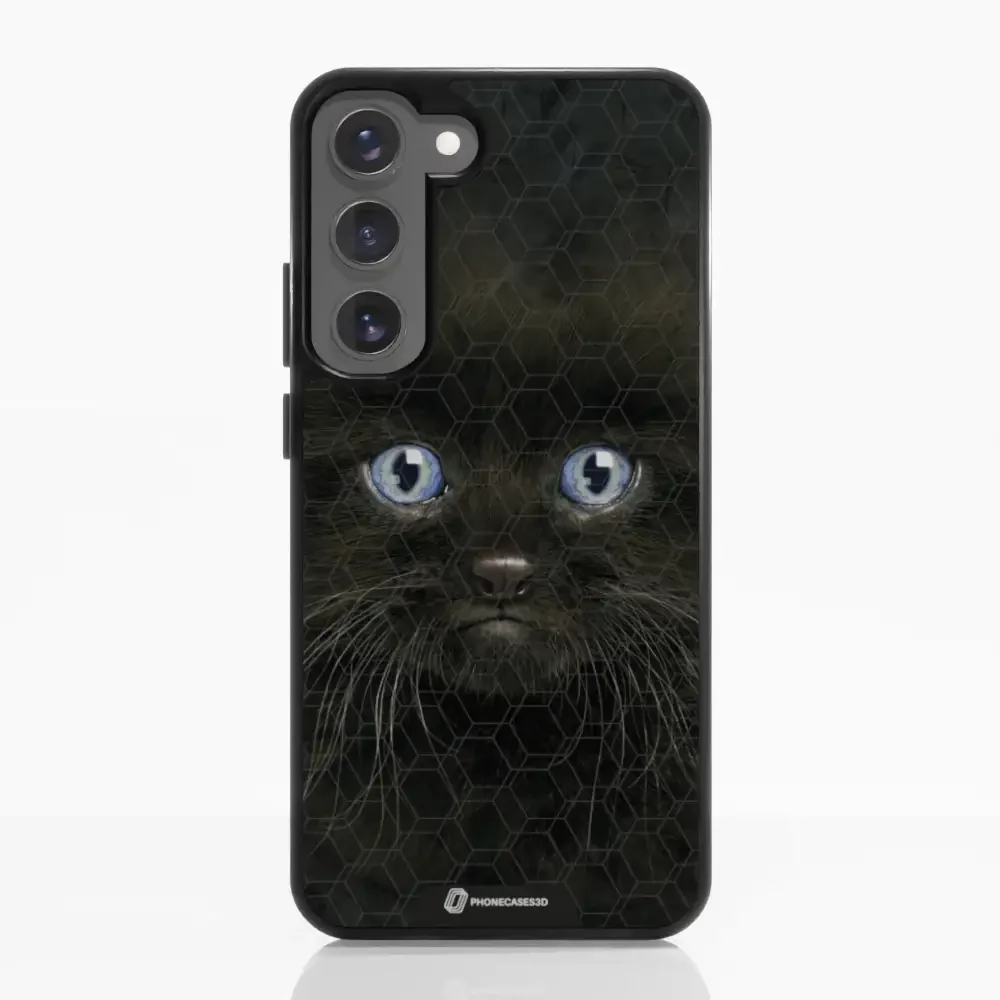 Vincent Hie Official 3D Phone Case Design Black Kitten - Image 58