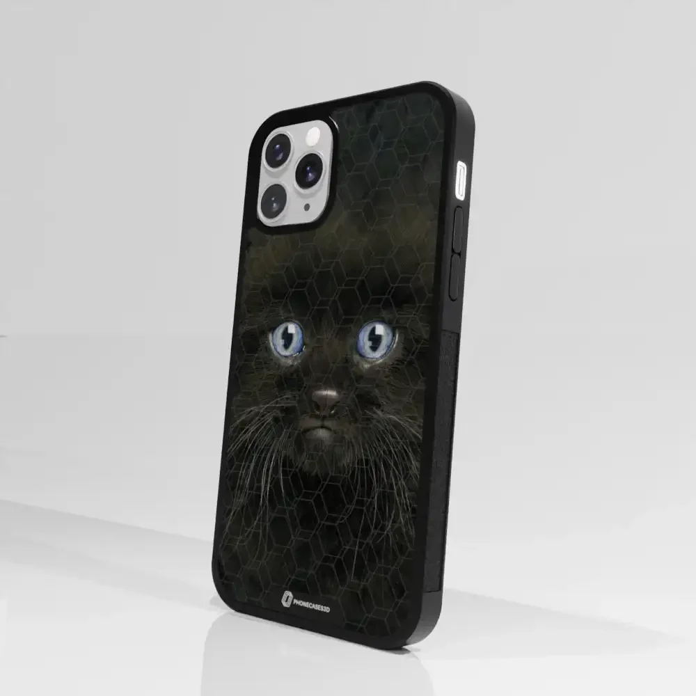Vincent Hie Official 3D Phone Case Design Black Kitten - Image 78