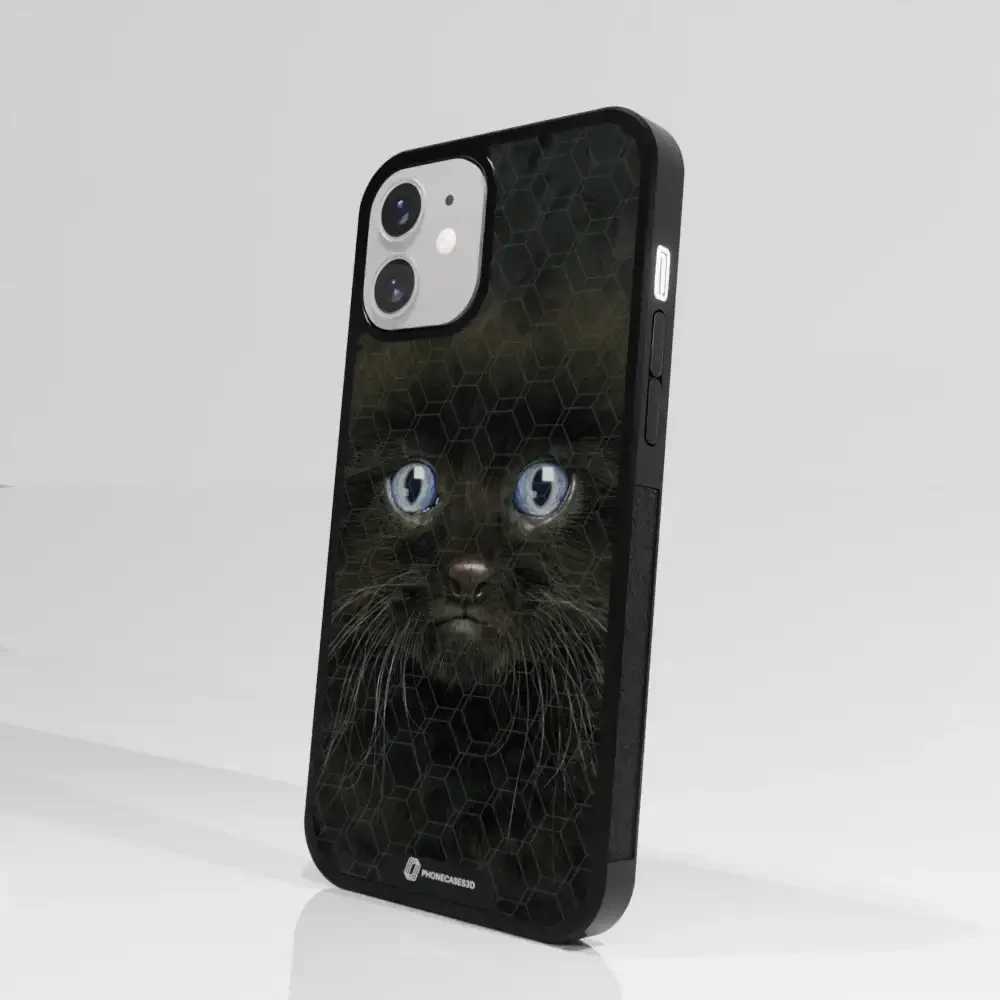 Vincent Hie Official 3D Phone Case Design Black Kitten - Image 81