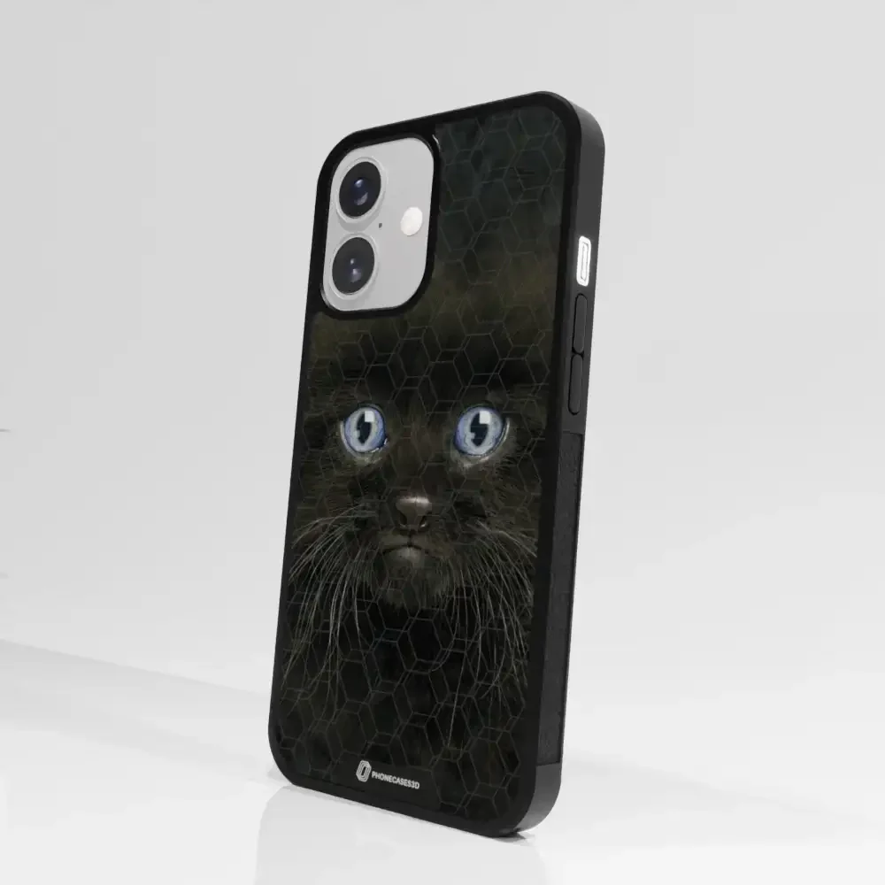 Vincent Hie Official 3D Phone Case Design Black Kitten - Image 96