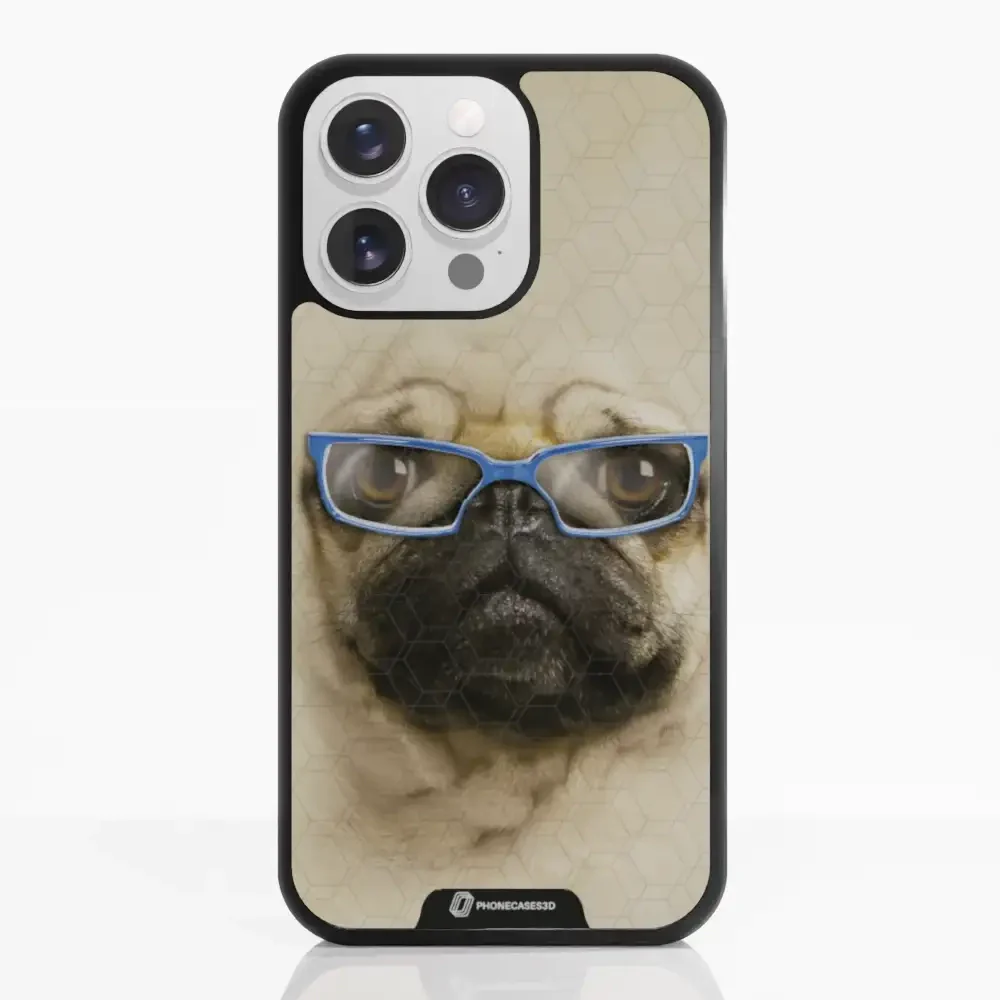 Vincent Hie Official 3D Phone Case Design Pug Glasses - Image 10
