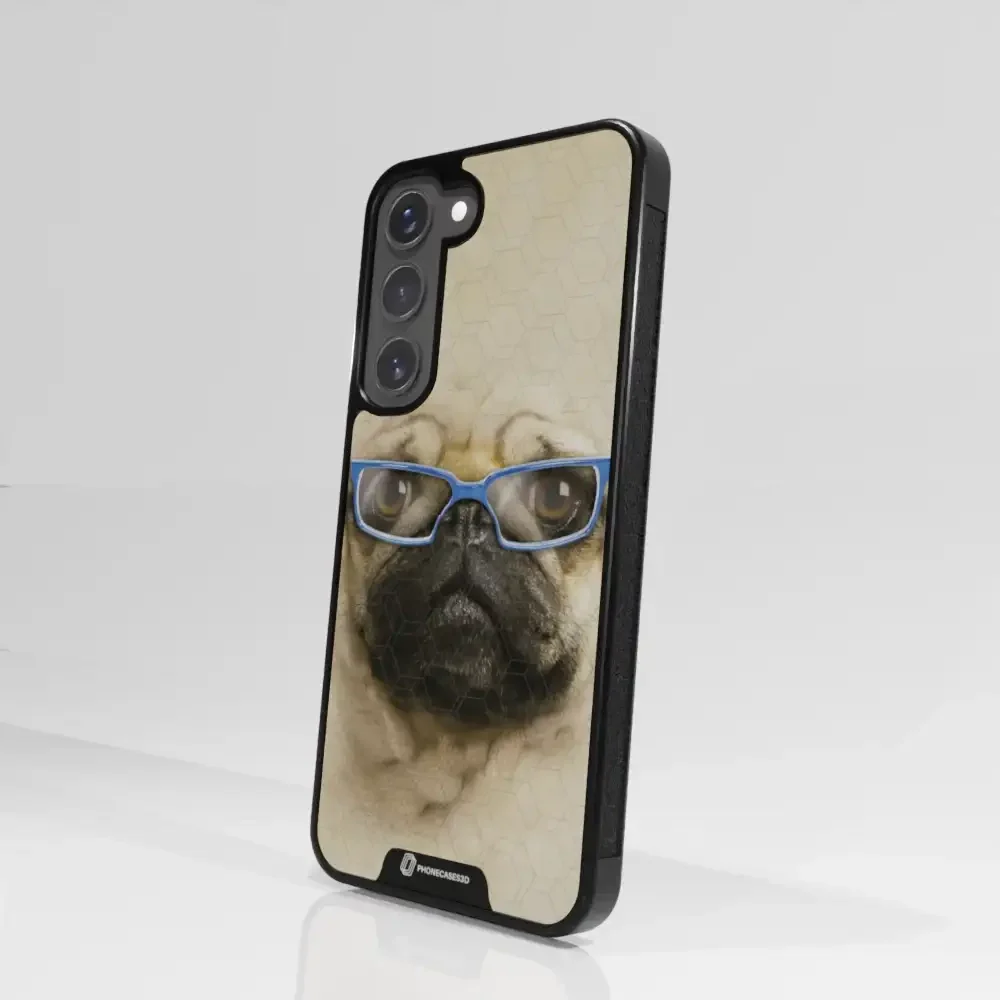 Vincent Hie Official 3D Phone Case Design Pug Glasses - Image 109