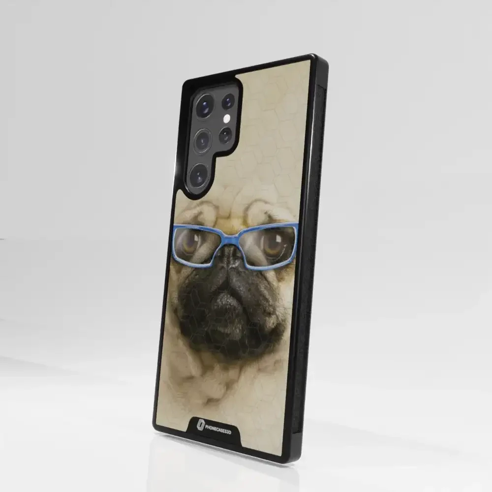 Vincent Hie Official 3D Phone Case Design Pug Glasses - Image 111