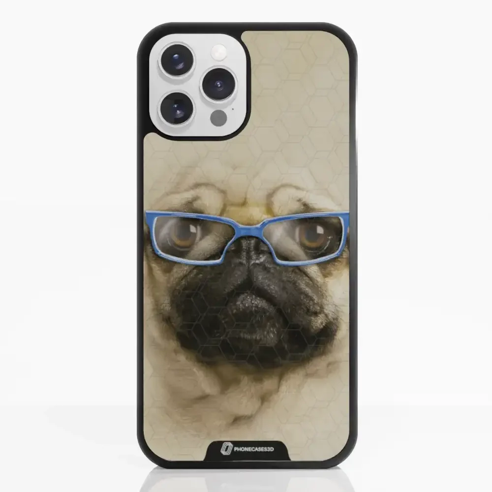 Vincent Hie Official 3D Phone Case Design Pug Glasses - Image 7