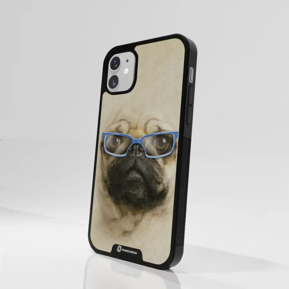 Vincent Hie Official 3D Phone Case Design Pug Glasses - Image 77