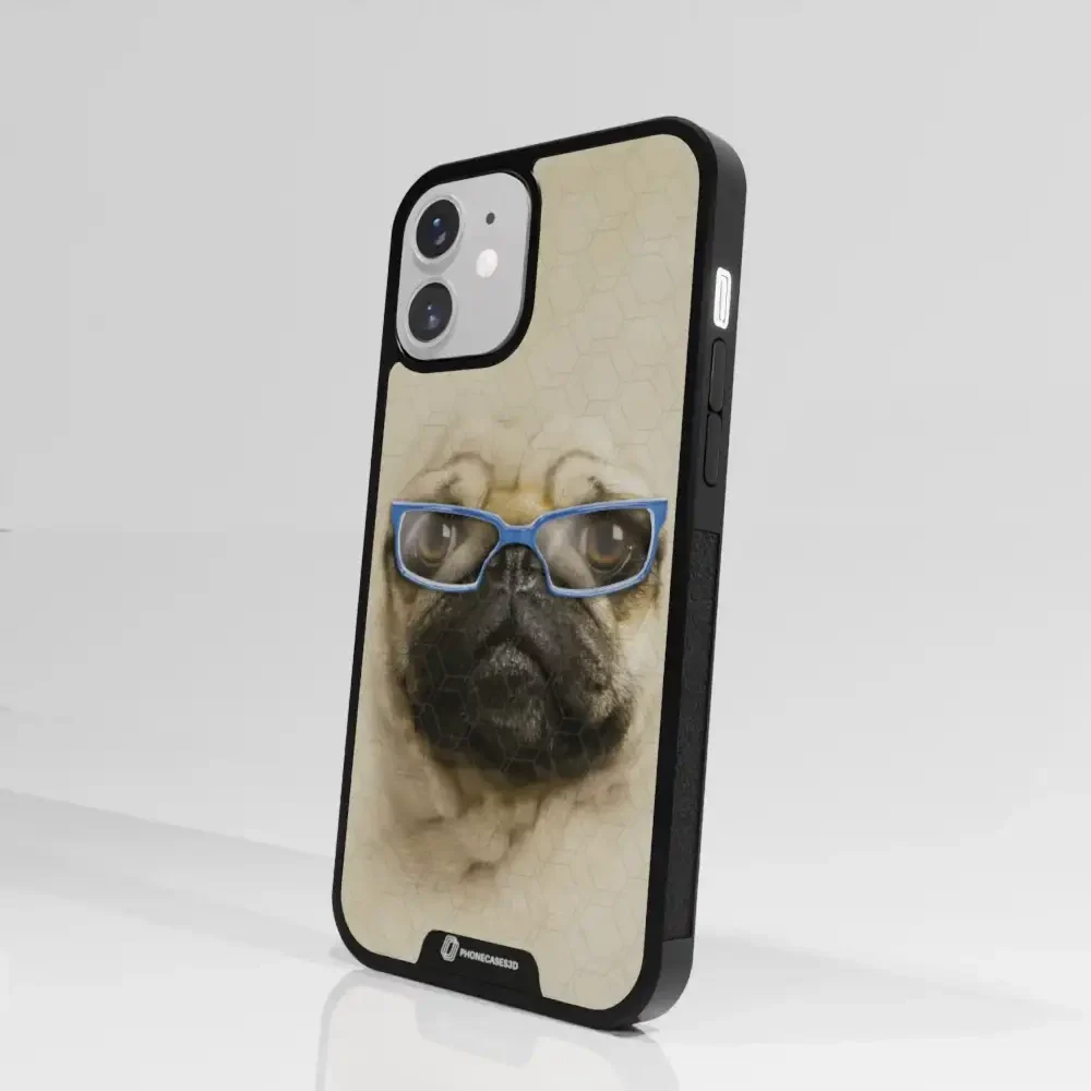 Vincent Hie Official 3D Phone Case Design Pug Glasses - Image 81