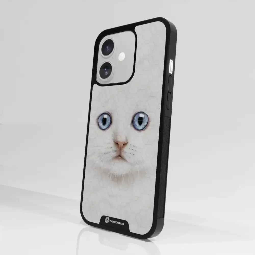 Vincent Hie Official 3D Phone Case Design White Kitten - Image 101