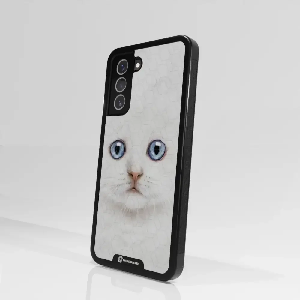 Vincent Hie Official 3D Phone Case Design White Kitten - Image 103