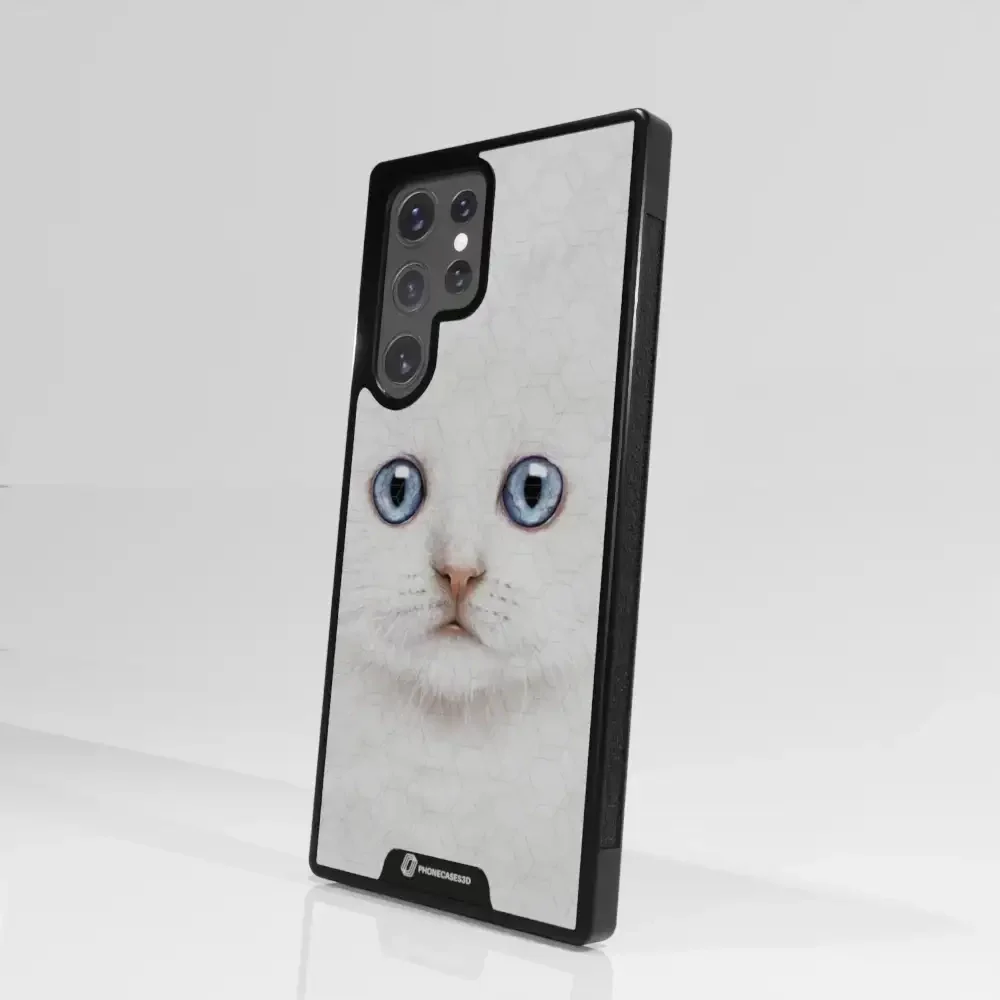Vincent Hie Official 3D Phone Case Design White Kitten - Image 108