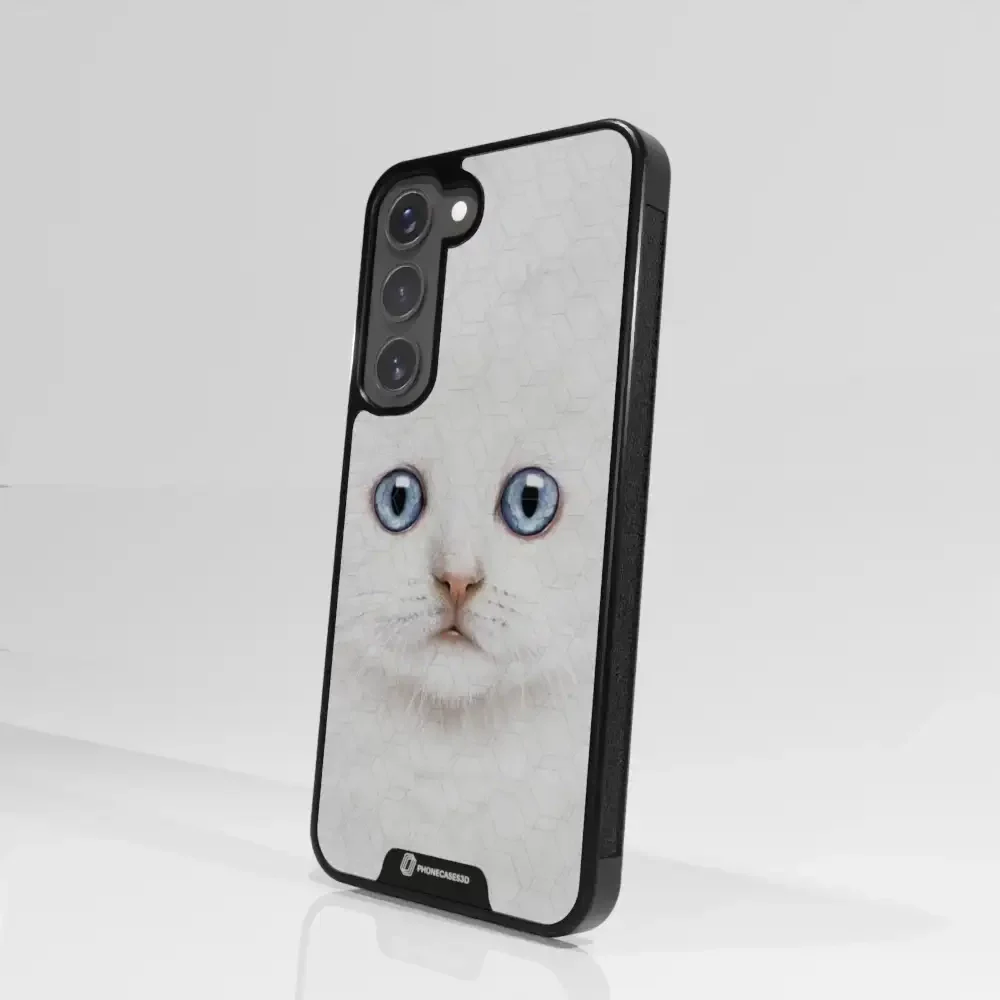 Vincent Hie Official 3D Phone Case Design White Kitten - Image 109