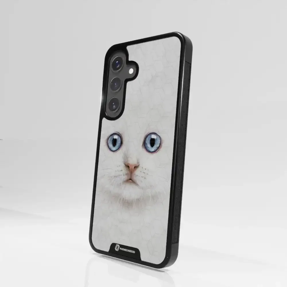 Vincent Hie Official 3D Phone Case Design White Kitten - Image 112
