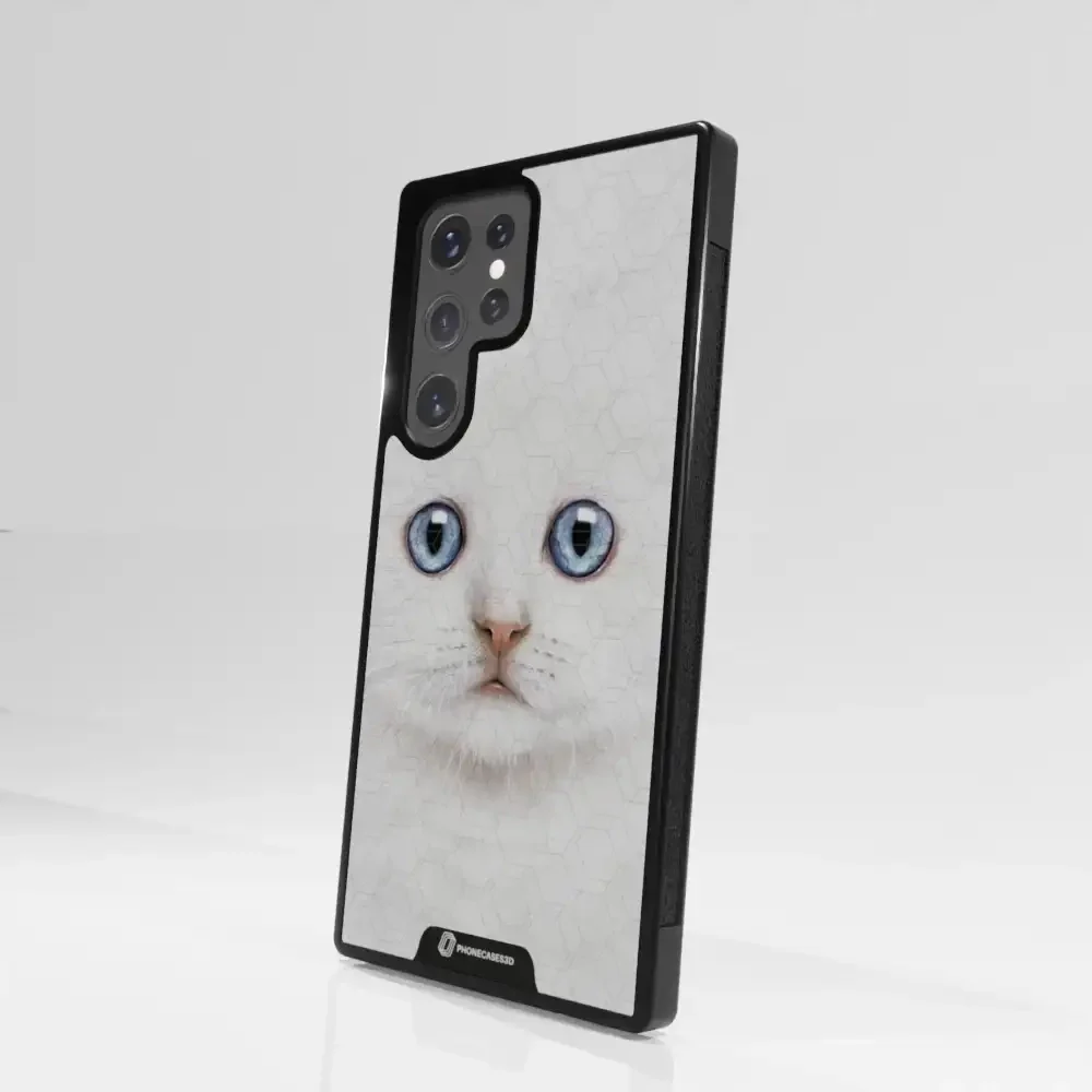 Vincent Hie Official 3D Phone Case Design White Kitten - Image 114