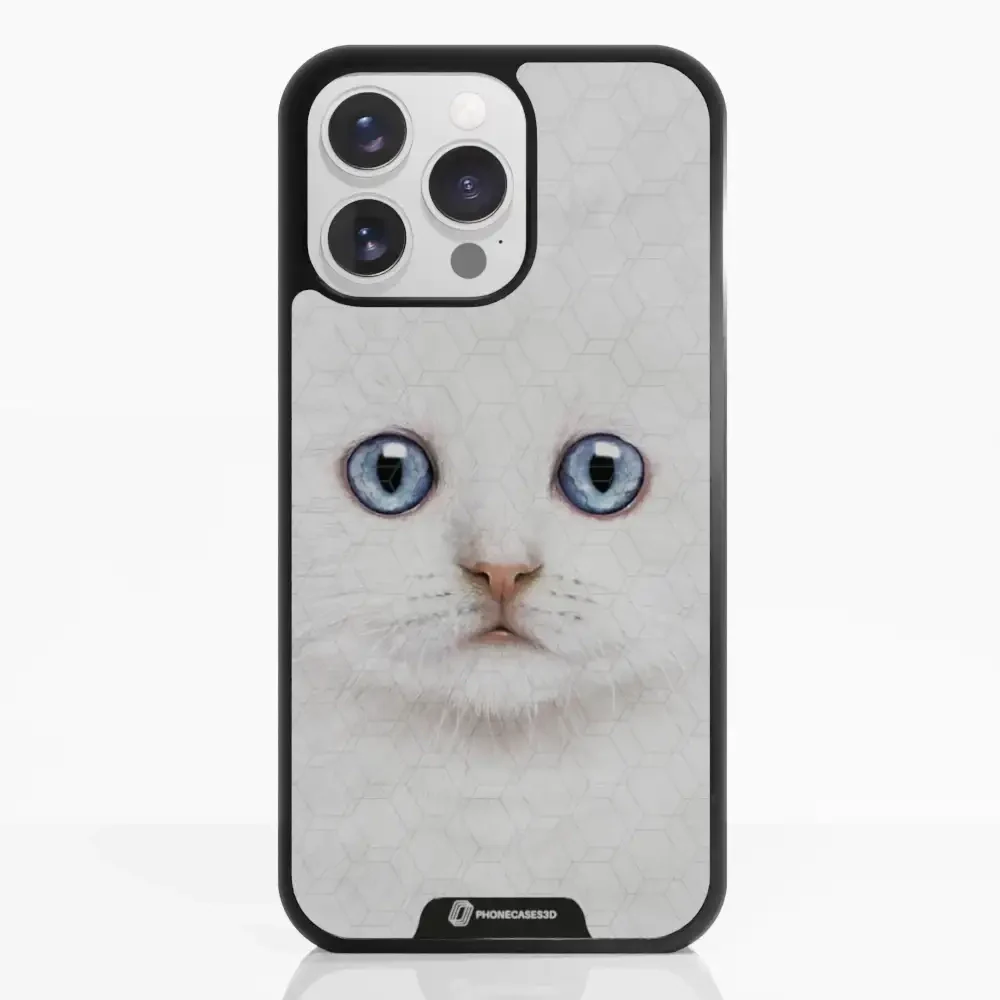 Vincent Hie Official 3D Phone Case Design White Kitten - Image 19