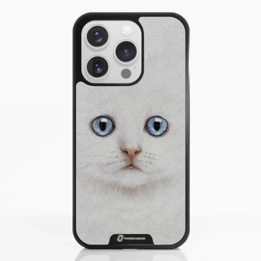 Vincent Hie Official 3D Phone Case Design White Kitten - Image 23