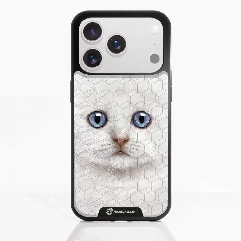 Vincent Hie Official 3D Phone Case Design White Kitten - Image 28