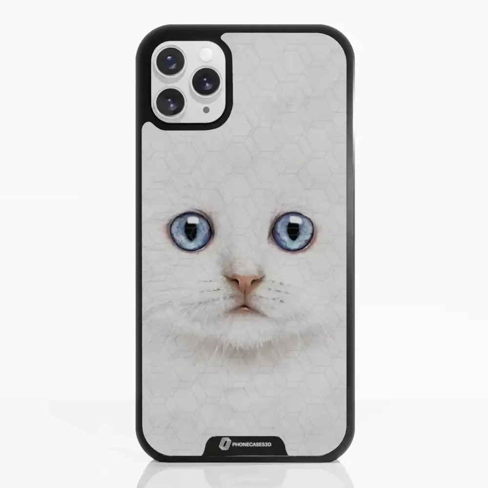 Vincent Hie Official 3D Phone Case Design White Kitten - Image 3