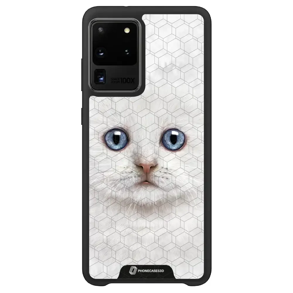 Vincent Hie Official 3D Phone Case Design White Kitten - Image 44