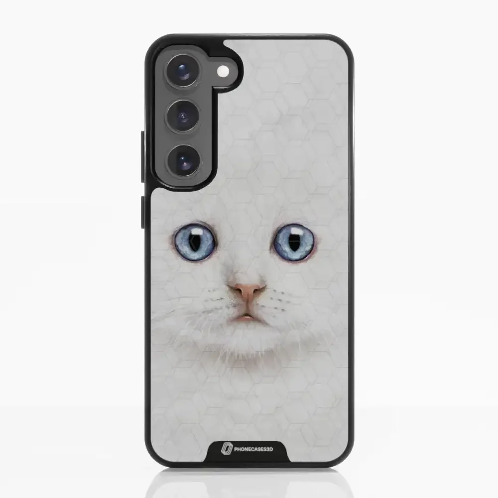 Vincent Hie Official 3D Phone Case Design White Kitten - Image 58