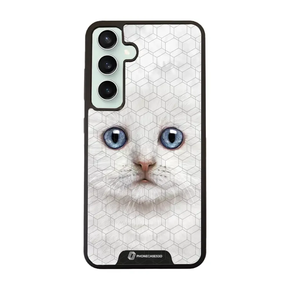 Vincent Hie Official 3D Phone Case Design White Kitten - Image 59