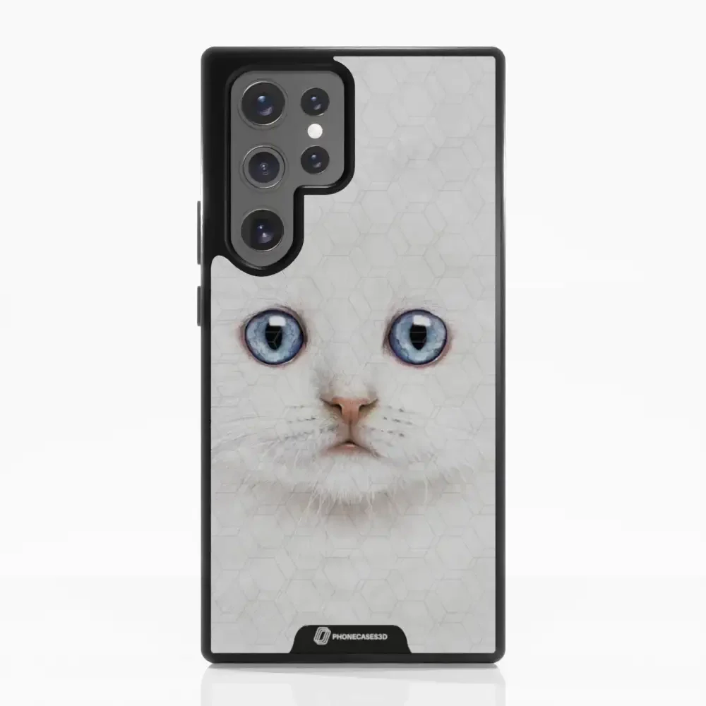 Vincent Hie Official 3D Phone Case Design White Kitten - Image 64