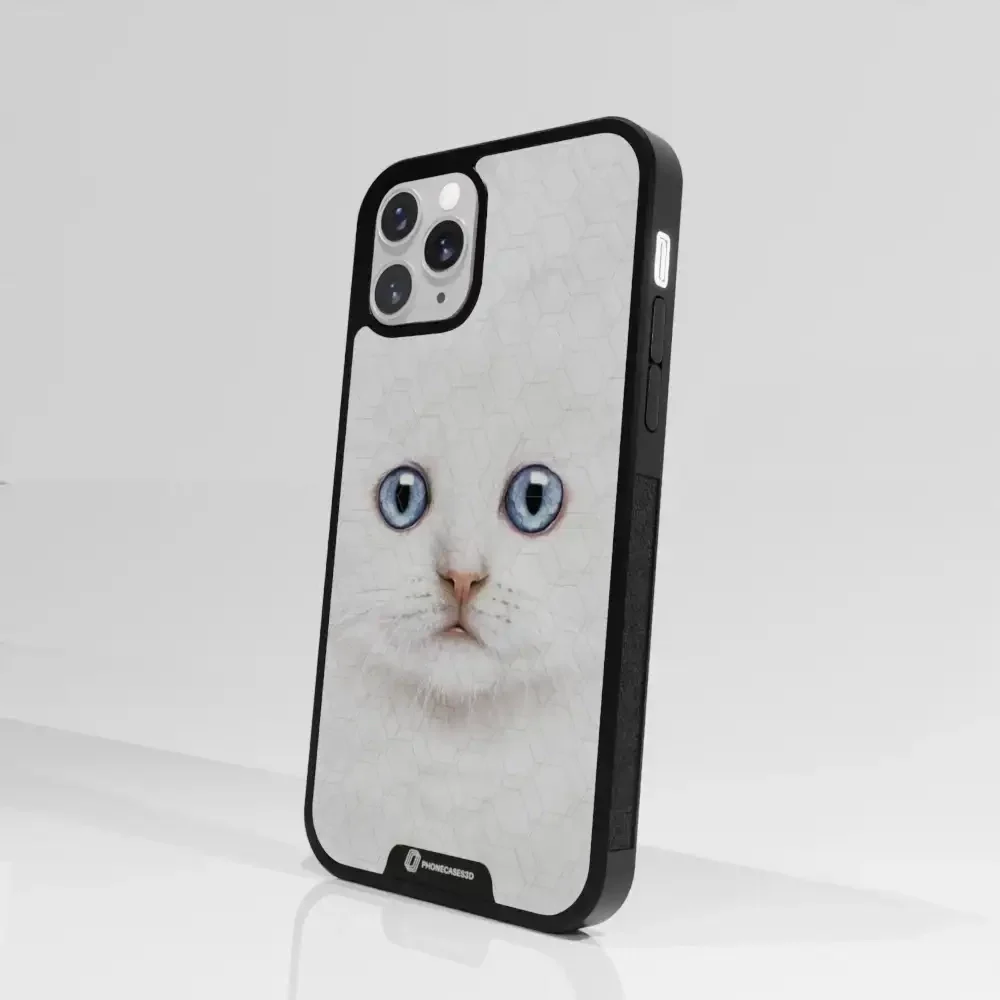 Vincent Hie Official 3D Phone Case Design White Kitten - Image 78
