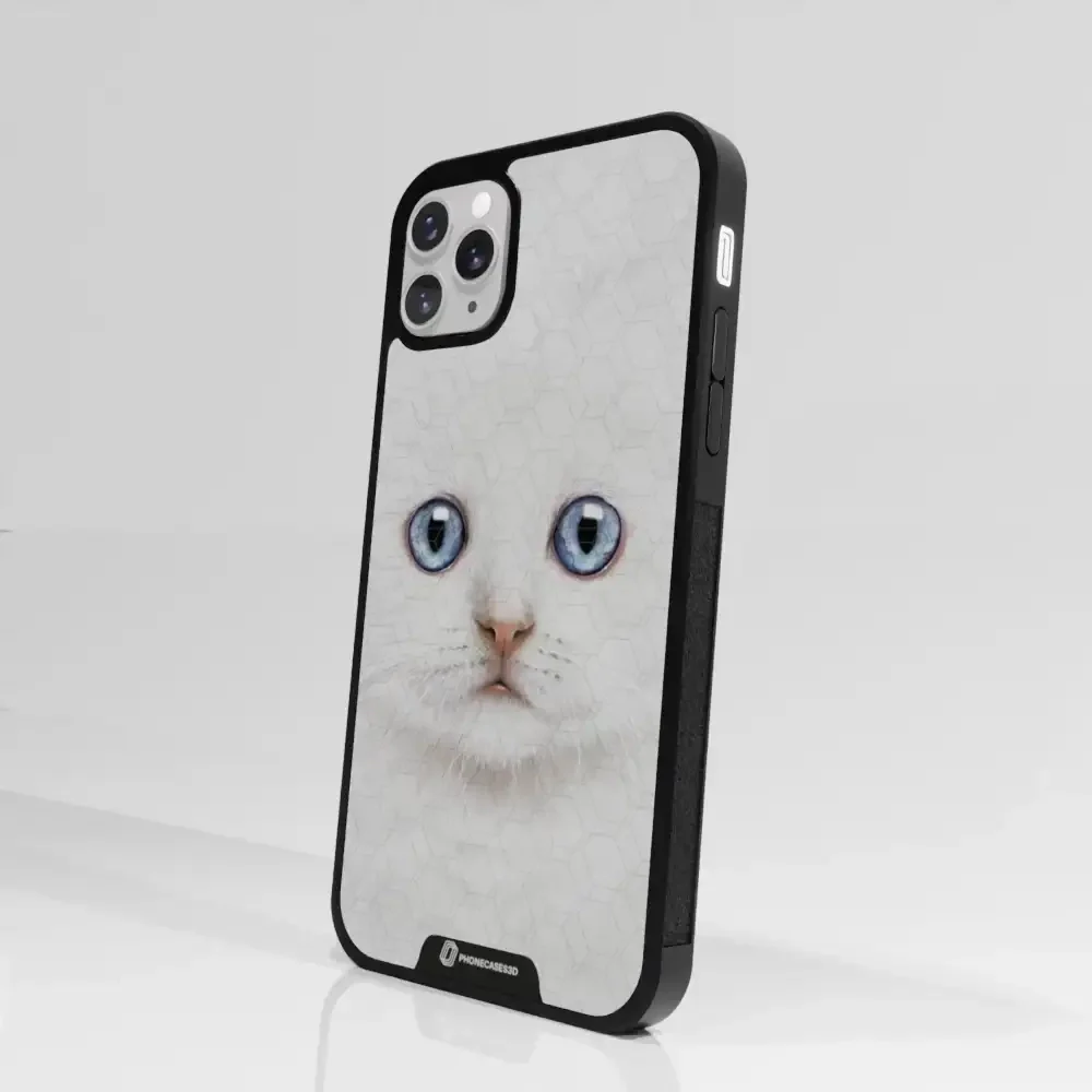 Vincent Hie Official 3D Phone Case Design White Kitten - Image 79